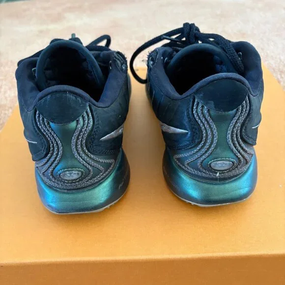 Nike LeBron 21 Tahitian Basketball Shoes Black & Oil Green Size 8.5 US Pre-Owned - Picture 6 of 12